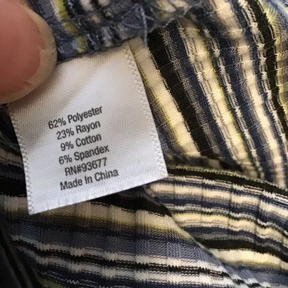 VTG Y2K Arizona Striped Bodycon Dress - Picture 3 of 11